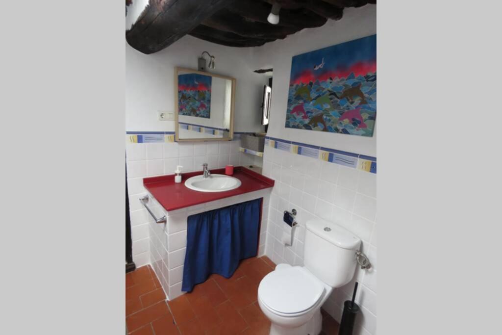 Casa La Solea. Vistas Al Pueblo Y La Sierra Villa Bubion Bagian luar foto