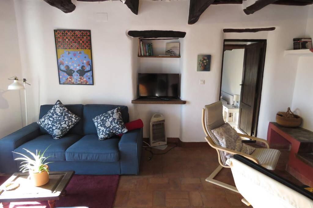 Casa La Solea. Vistas Al Pueblo Y La Sierra Villa Bubion Bagian luar foto